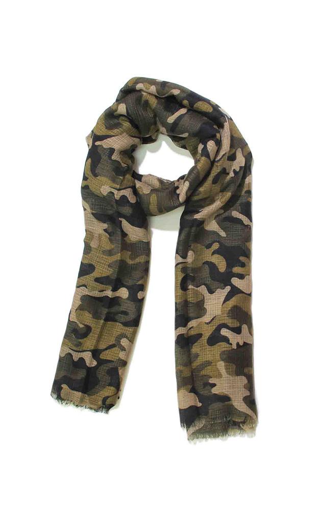 Camo Green Vest/ Scarf - Embellish Your Life 