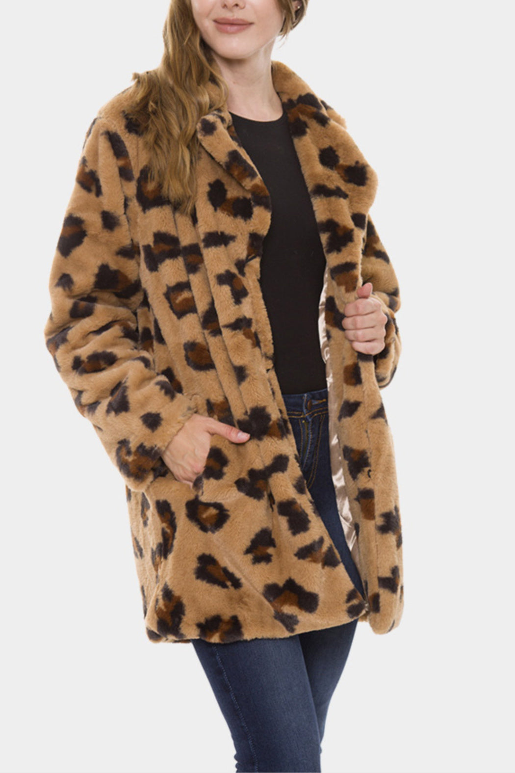 Leopard Teddy Bear Coat - Embellish Your Life 