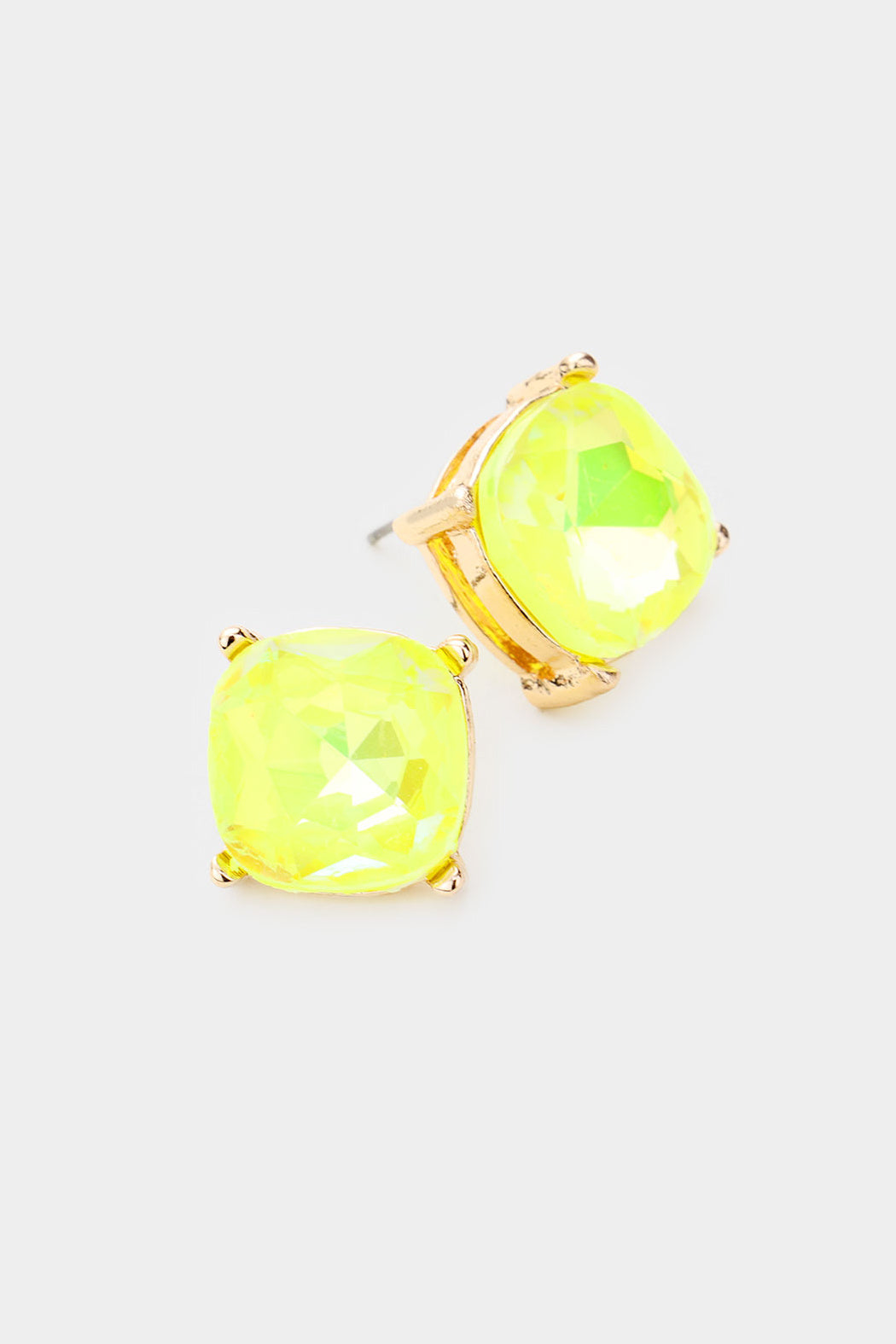 Crystal Cushion Earrings
