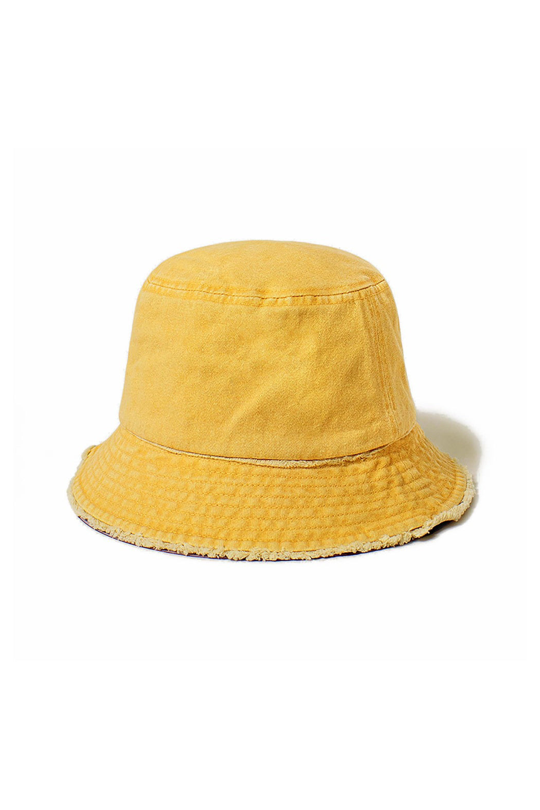 Washed Cotton Bucket Hat