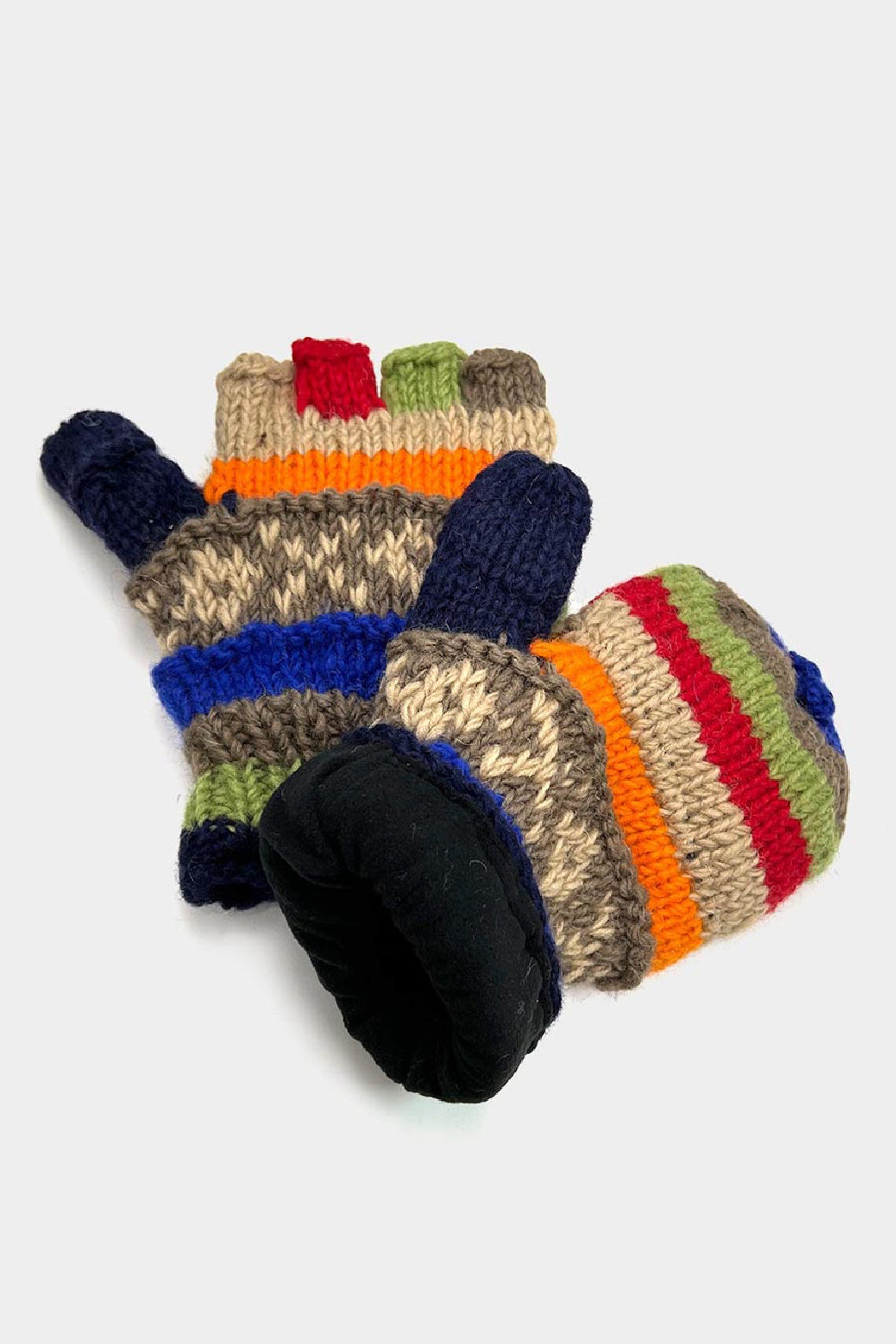 Hand Knit Wool Gloves