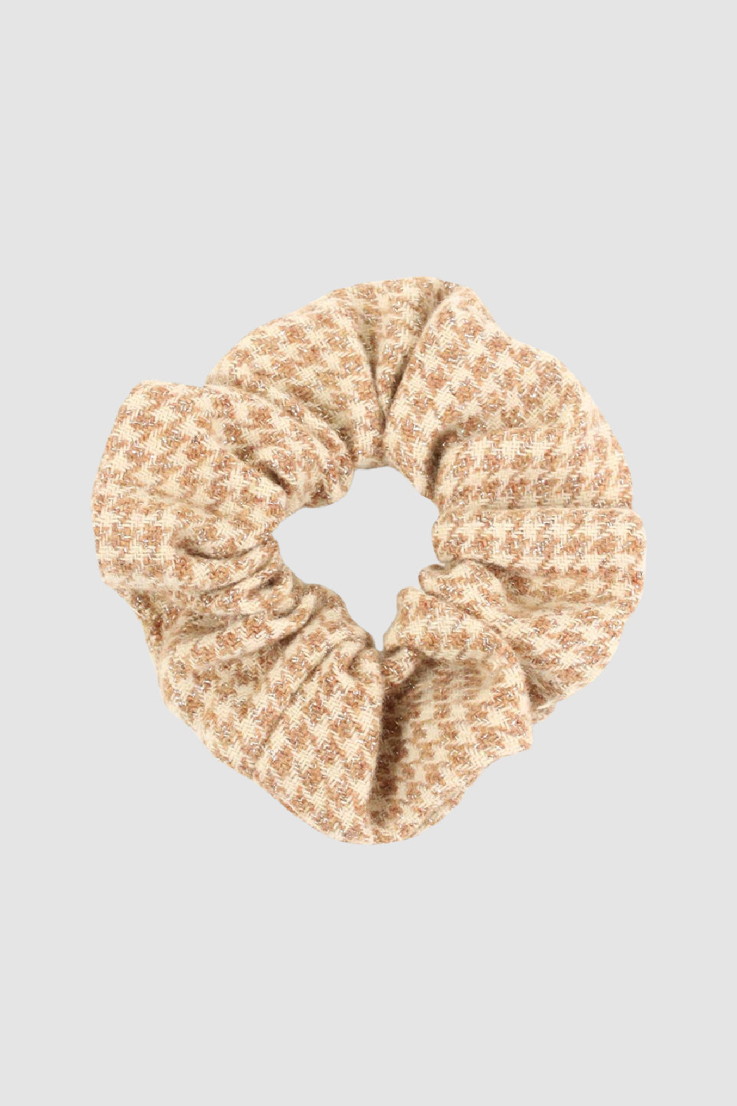 Mini Houndstooth  Scrunchie