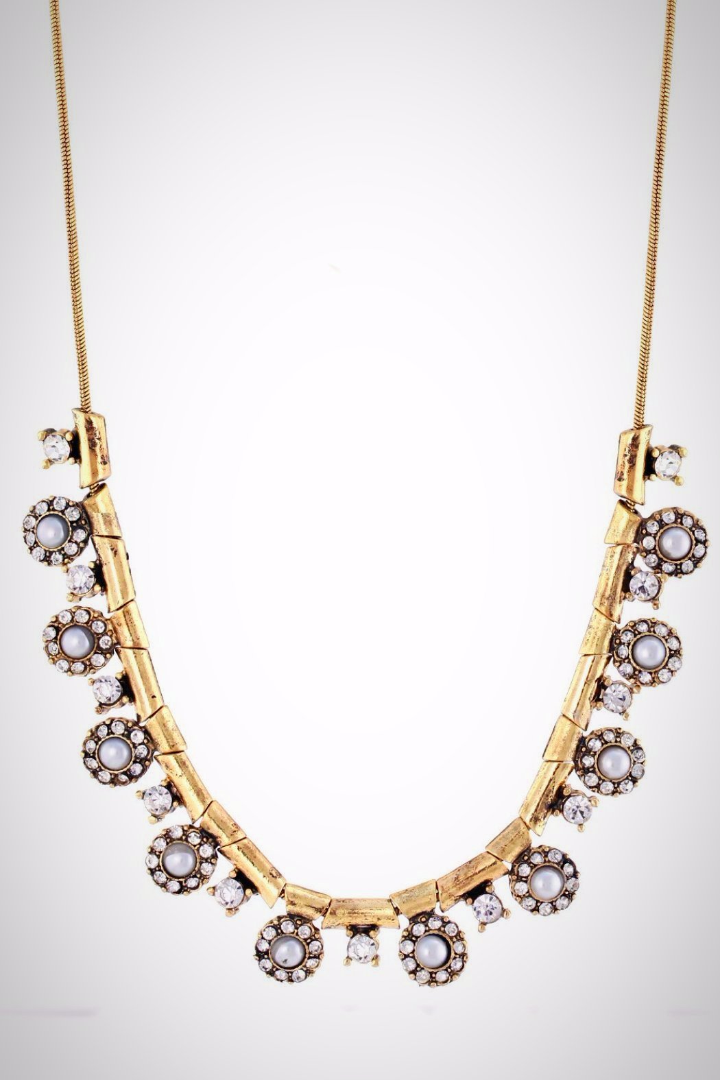 Pearly Sparkle Necklace - Embellish Your Life 