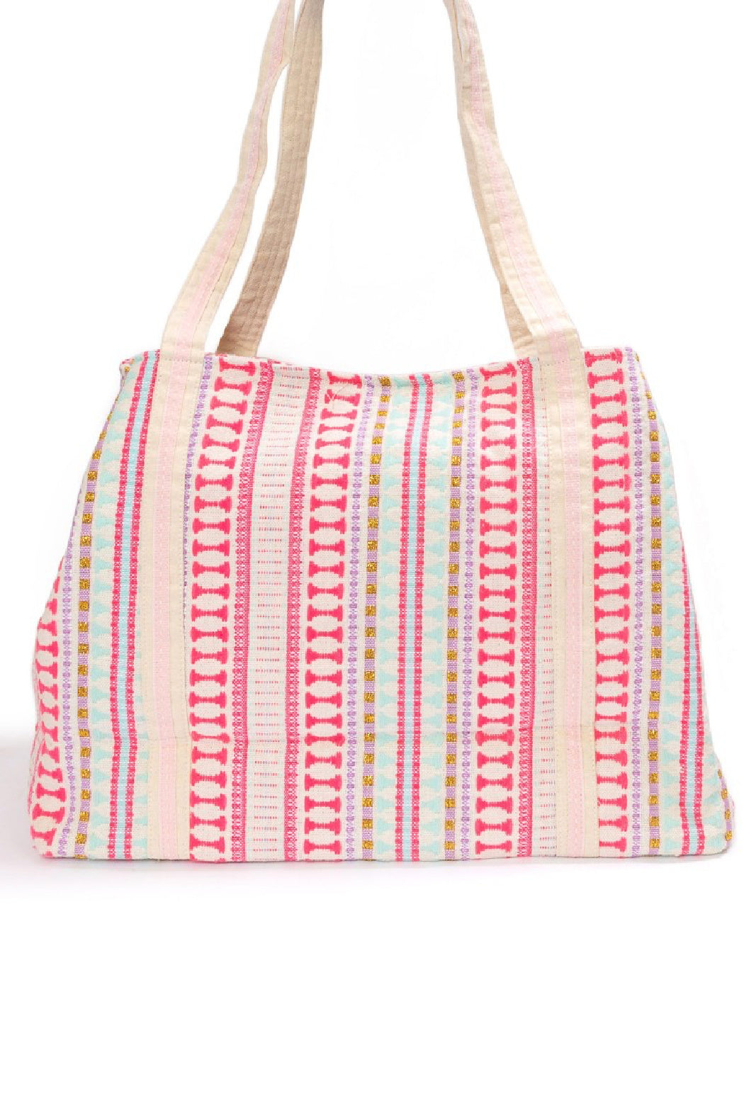Rose All Day Beaded Tote