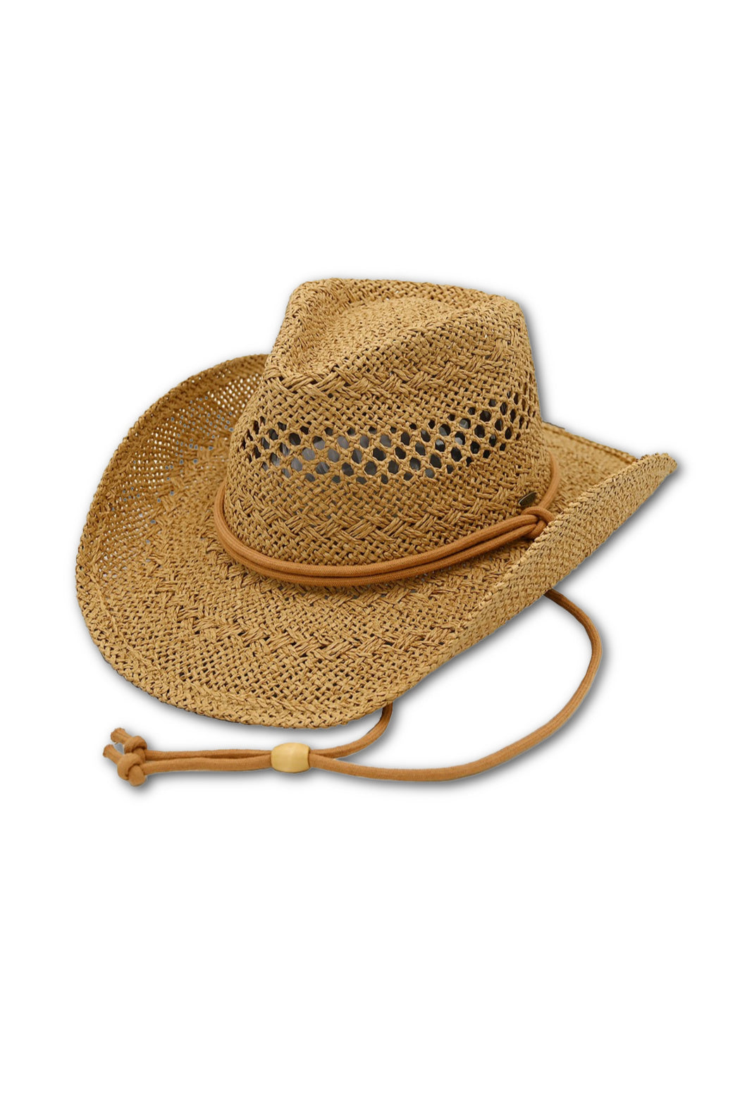 Straw Adjustable Cowgirl Hat